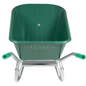 Grüne Schubkarre 90 L, 150 kg