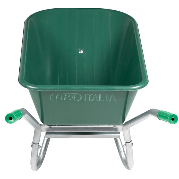Grüne Schubkarre 90 L, 150 kg