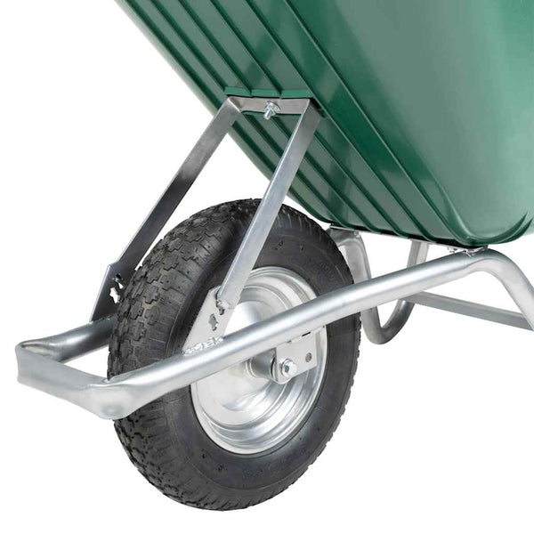 Grüne Schubkarre 90 L, 150 kg