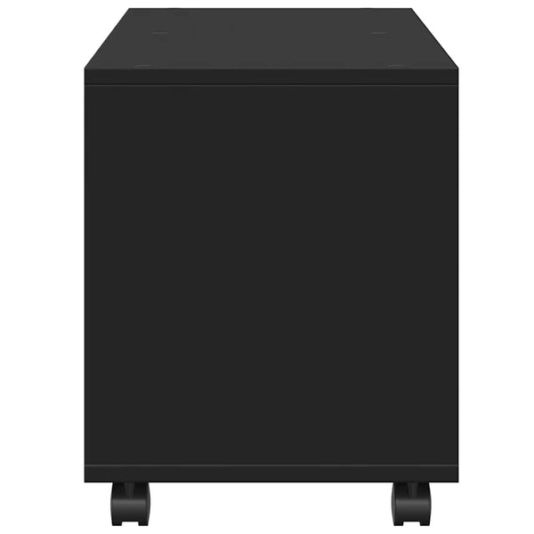 Rollschrank Schwarz 72x33x42,5 cm