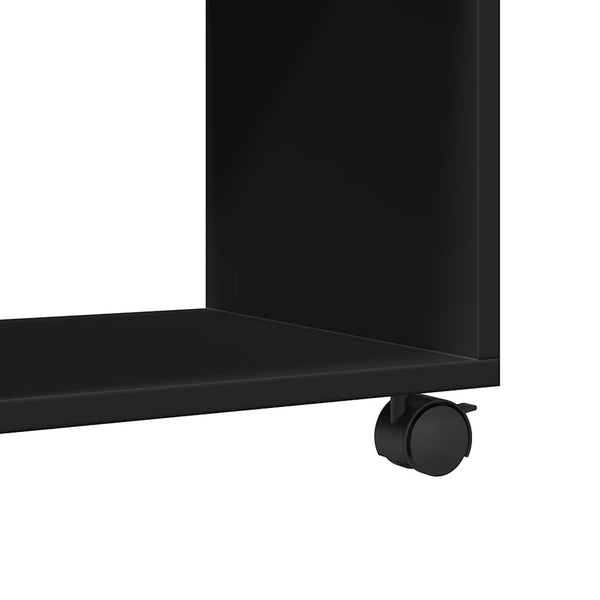 Rollschrank Schwarz 72x33x42,5 cm