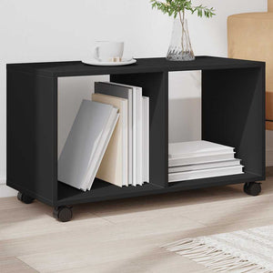Rollschrank Schwarz 72x33x42,5 cm