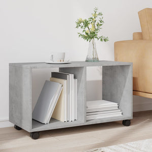 Rollschrank Betongrau 72x33x42,5 cm