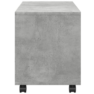 Rollschrank Betongrau 72x33x42,5 cm