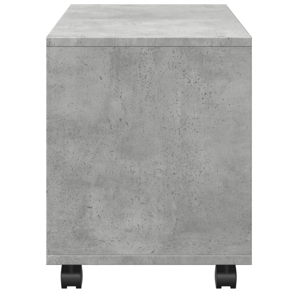 Rollschrank Betongrau 72x33x42,5 cm