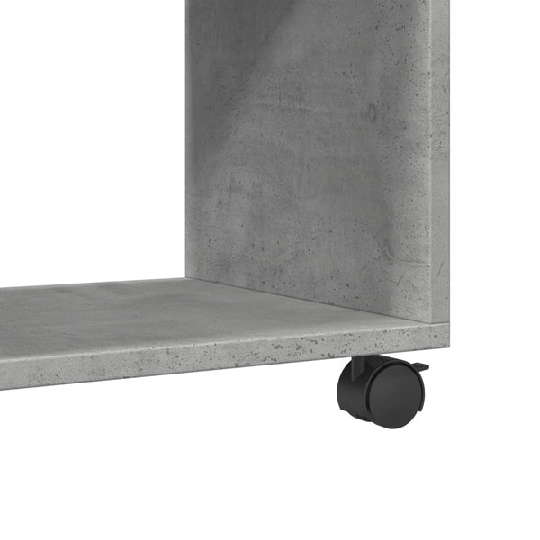 Rollschrank Betongrau 72x33x42,5 cm