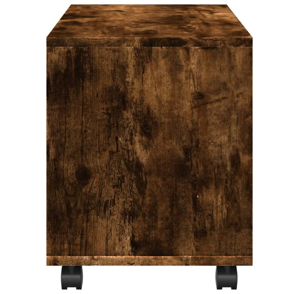 Rollschrank Räuchereiche 72x33x42,5 cm