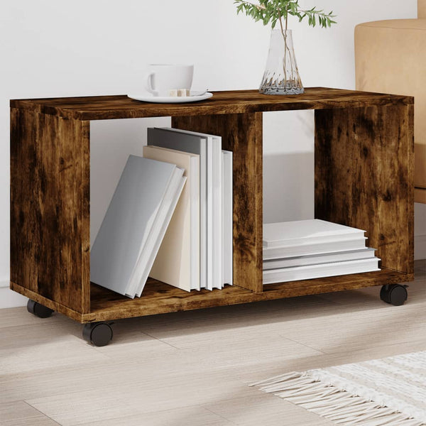Rollschrank Räuchereiche 72x33x42,5 cm