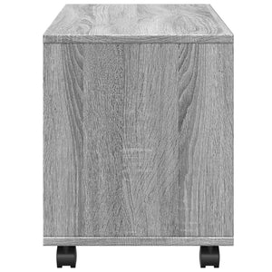 Rollschrank Grau Sonoma 72x33x42,5 cm