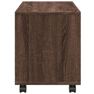 Rollschrank Braun Eichenoptik 72 cm