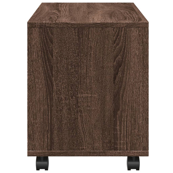 Rollschrank Braun Eichenoptik 72 cm