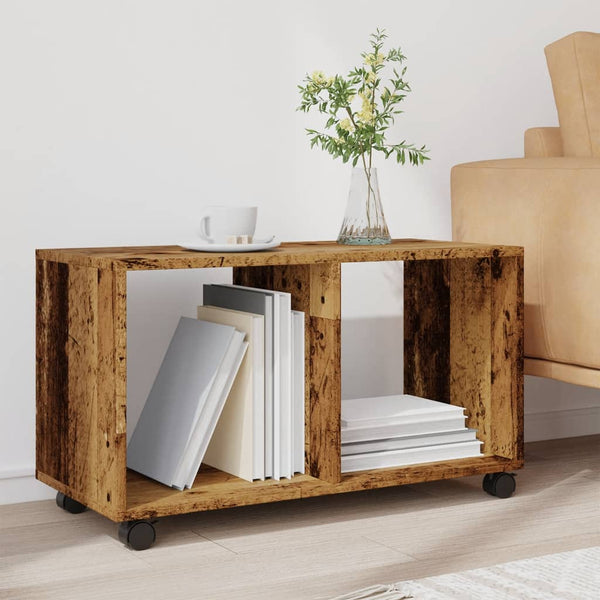 Rollschrank Altholz-Optik, 72 cm
