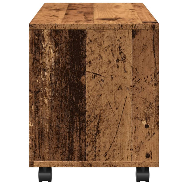 Rollschrank Altholz-Optik, 72 cm