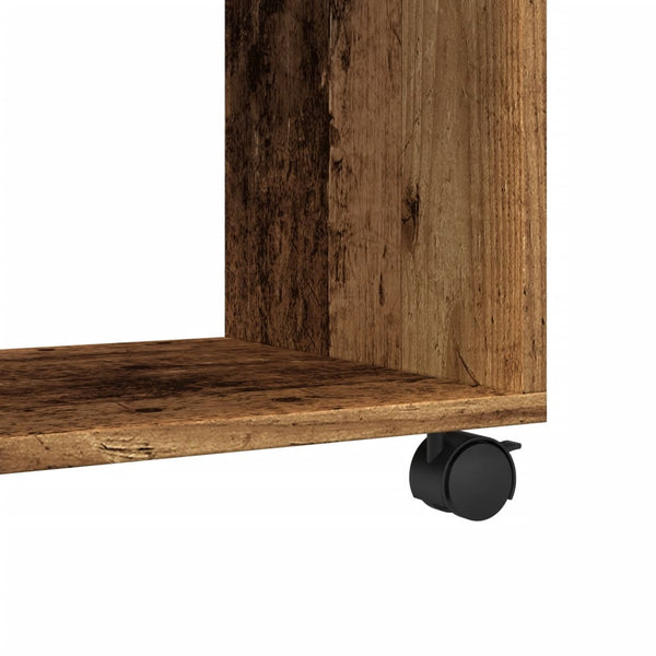 Rollschrank Altholz-Optik, 72 cm