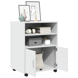 Rollschrank Weiß 60x48x81 cm