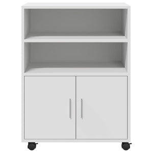 Rollschrank Weiß 60x48x81 cm