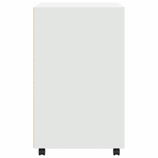 Rollschrank Weiß 60x48x81 cm