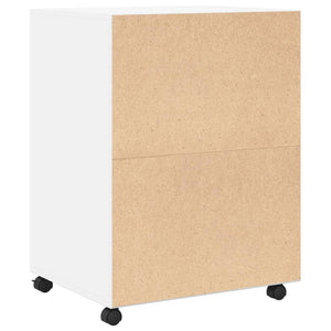 Rollschrank Weiß 60x48x81 cm