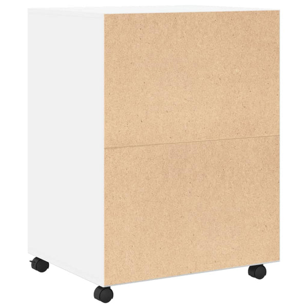 Rollschrank Weiß 60x48x81 cm