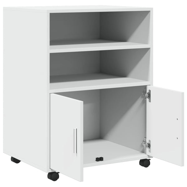 Rollschrank Weiß 60x48x81 cm
