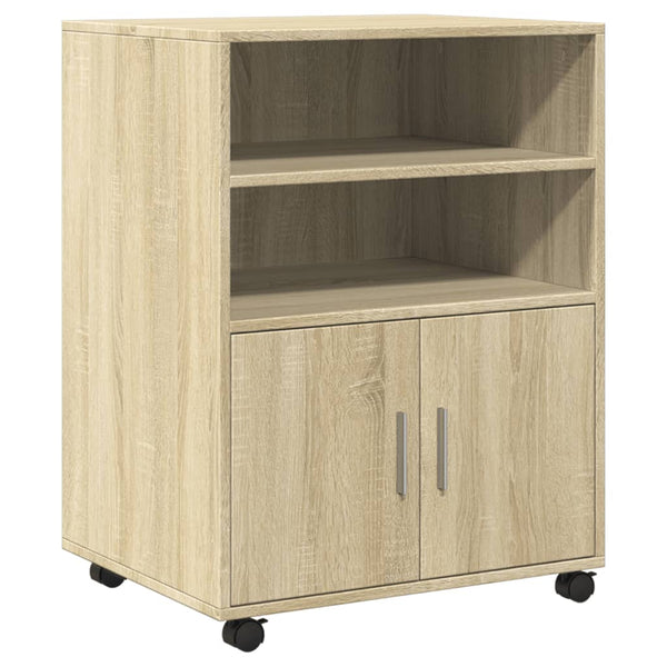 Rollschrank Sonoma-Eiche 60x48x81 cm