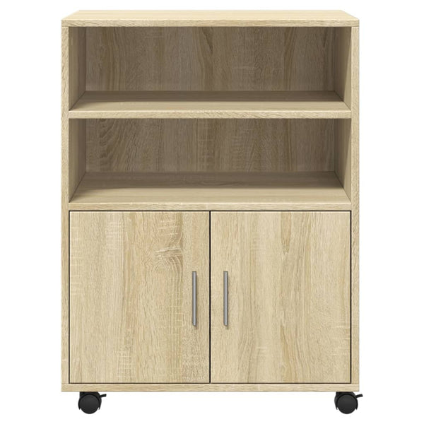 Rollschrank Sonoma-Eiche 60x48x81 cm
