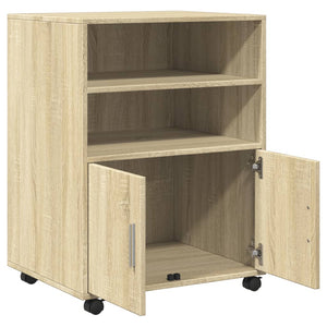 Rollschrank Sonoma-Eiche 60x48x81 cm