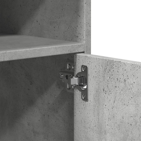 Rollschrank Betongrau 60x48x81 cm