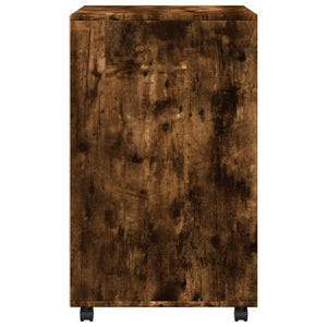Rollschrank Räuchereiche 60x48x81 cm