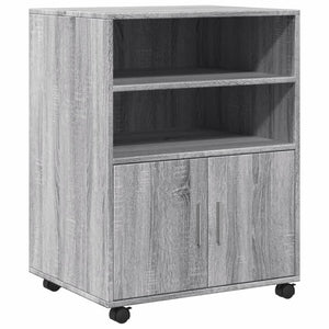 Rollschrank Grau Sonoma 60x48x81 cm