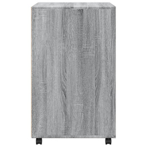 Rollschrank Grau Sonoma 60x48x81 cm