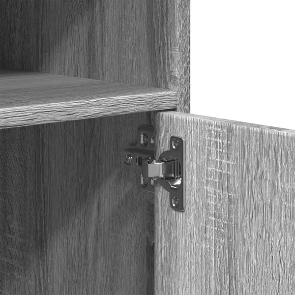 Rollschrank Grau Sonoma 60x48x81 cm
