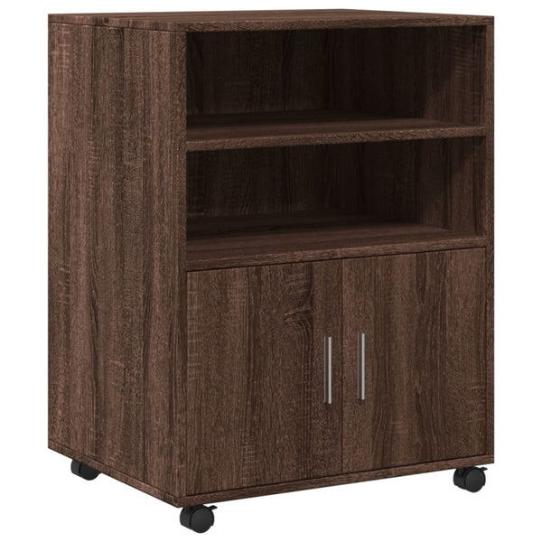 Rollschrank Braun Eichen-Optik