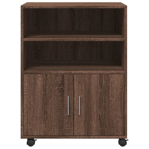 Rollschrank Braun Eichen-Optik