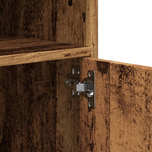 Rollschrank Altholz-Optik 60x48x81 cm