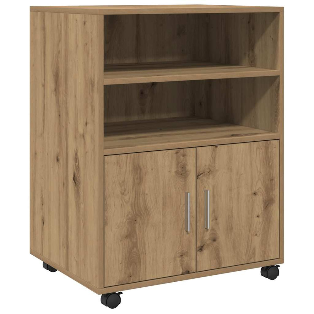 Rollschrank Artisan-Eiche 60x48x81 cm