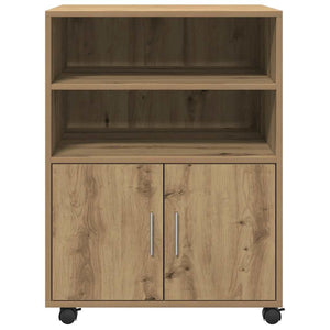 Rollschrank Artisan-Eiche 60x48x81 cm