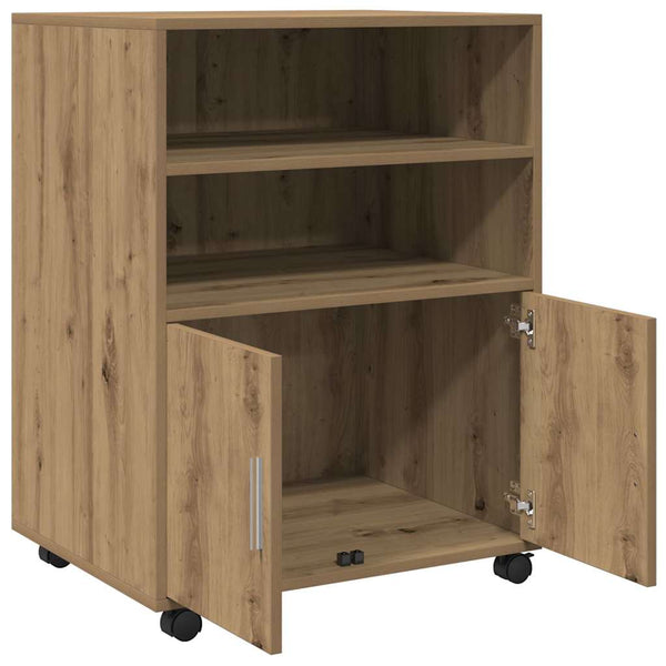 Rollschrank Artisan-Eiche 60x48x81 cm