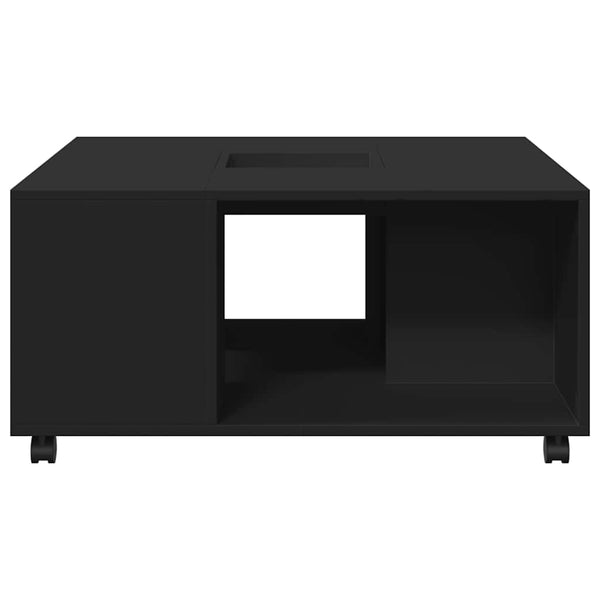 Schwarzer Couchtisch 80x80 cm
