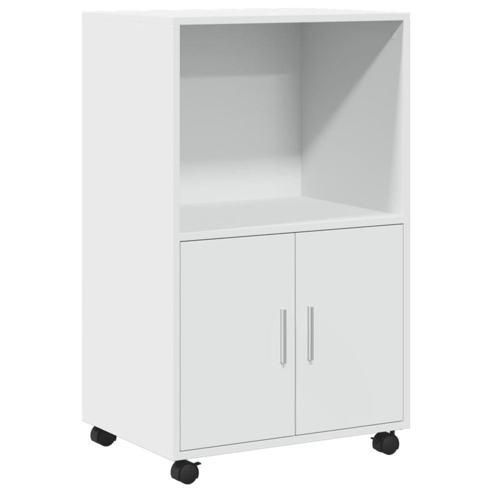 Rollschrank Weiß 55x40x91 cm