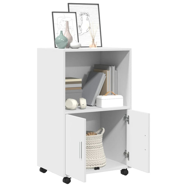 Rollschrank Weiß 55x40x91 cm