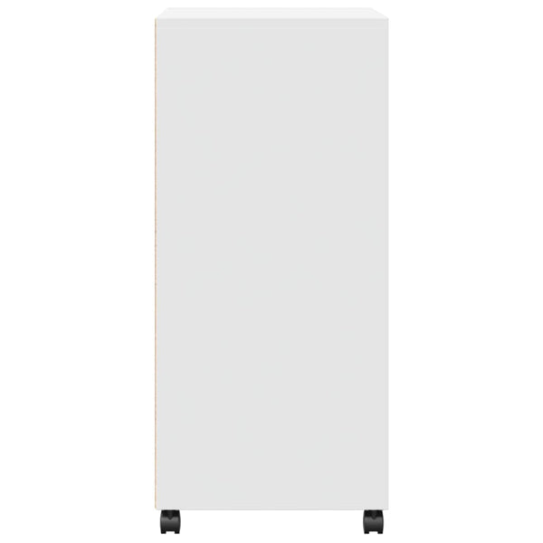 Rollschrank Weiß 55x40x91 cm