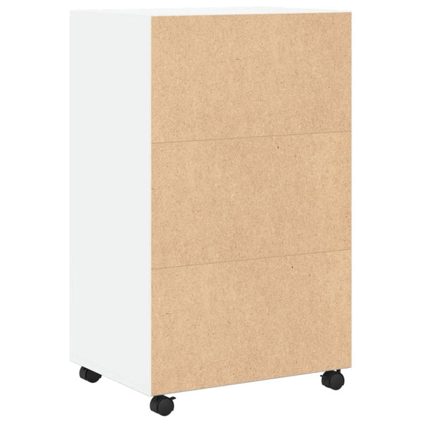 Rollschrank Weiß 55x40x91 cm