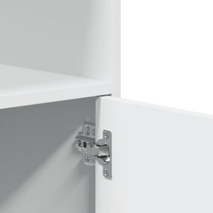 Rollschrank Weiß 55x40x91 cm