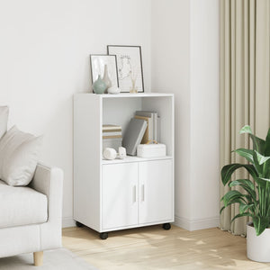 Rollschrank Weiß 55x40x91 cm