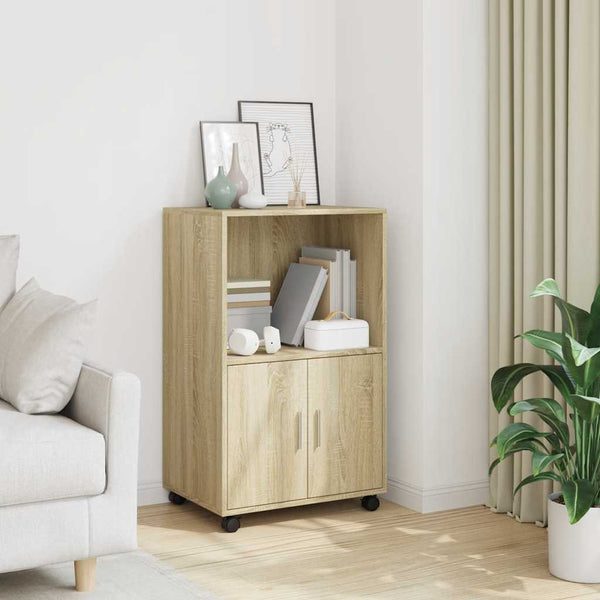 Rollschrank Sonoma Eiche 55x40x91 cm