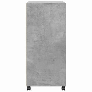 Rollschrank Betongrau 55x40x91 cm