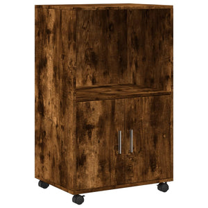 Rollschrank Räuchereiche 55x40x91 cm
