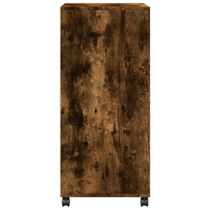 Rollschrank Räuchereiche 55x40x91 cm