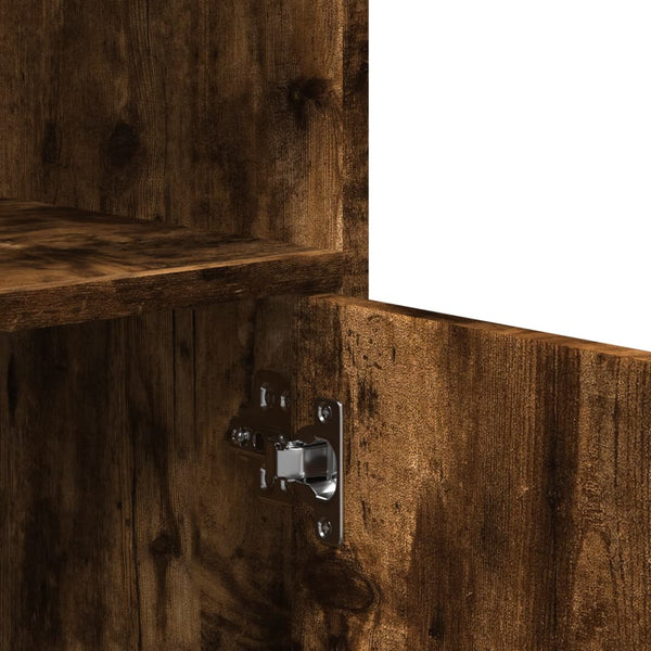 Rollschrank Räuchereiche 55x40x91 cm